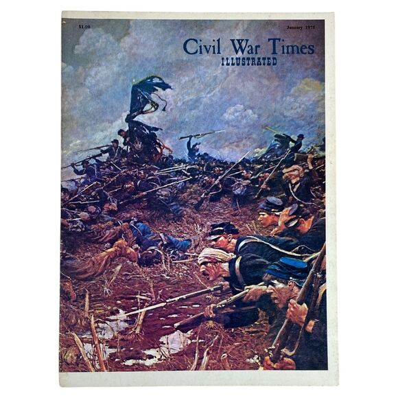 1975 Civil War Times Illustrated Lot of 10 History Magazines Excluding Mar - Picture 3 of 12